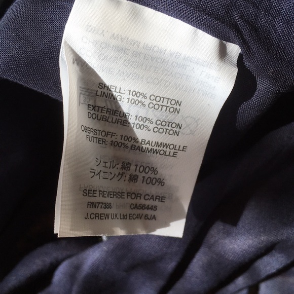 J.crew pleated floral cotton midi skirt. - Picture 5 of 7